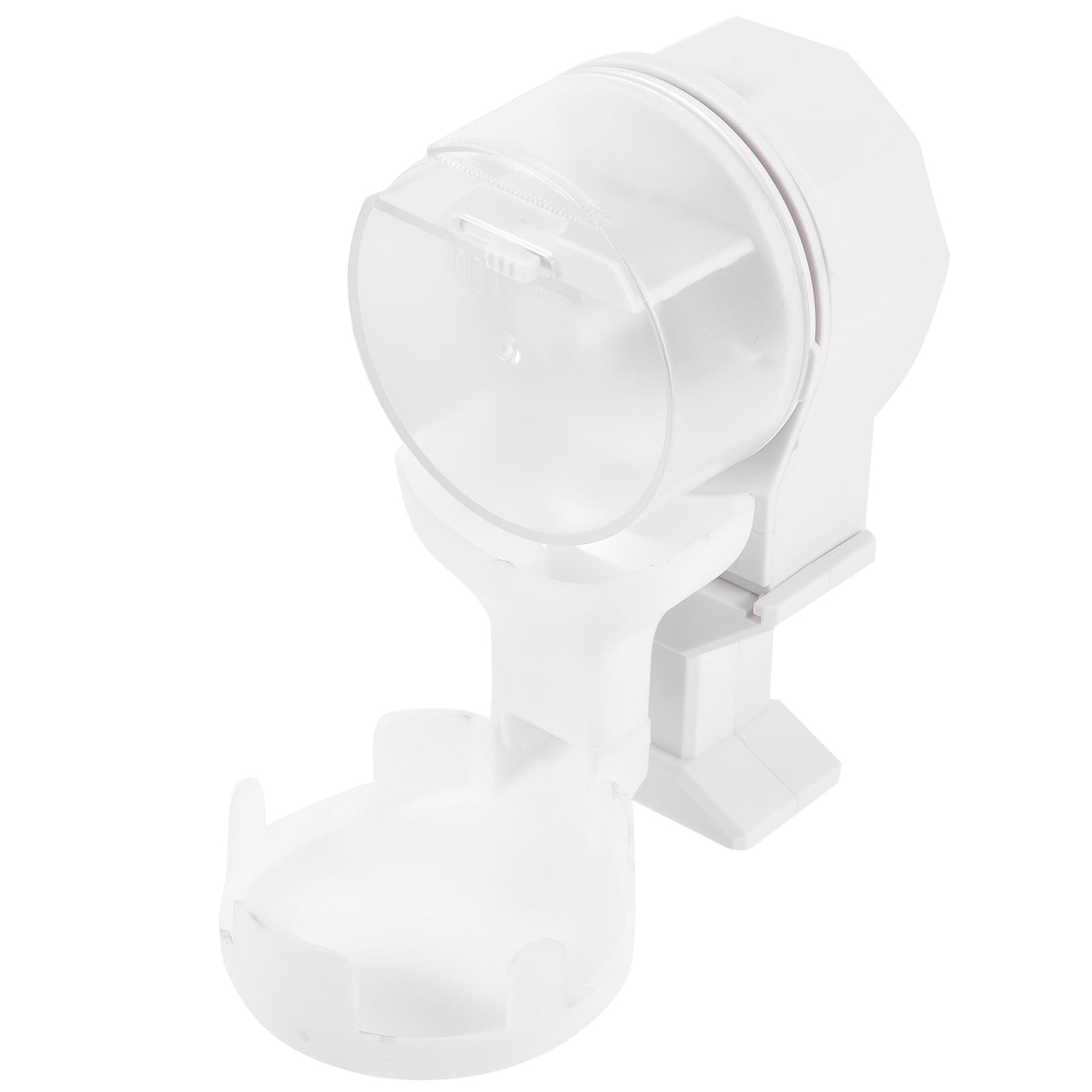 BESTYASH Mangiatoia per Lucertole e Rettili Ciotola d'Acqua, Contenitore Cibo Plastica 100ml Bianco Anti Ribaltamento per Gechi, Tartarughe e Piccoli Rettili, per Terrari e Alimentazione