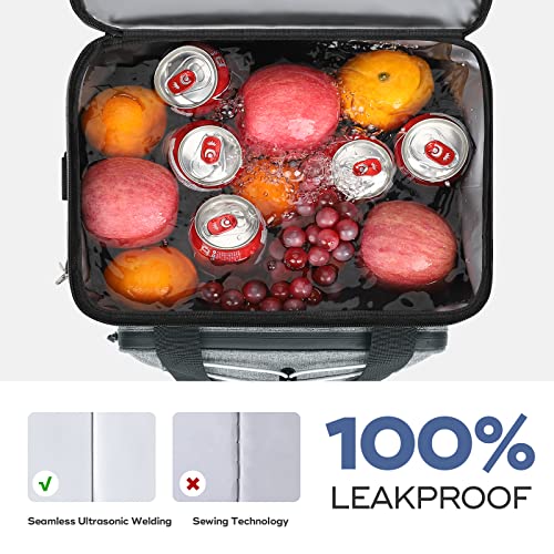 Soft Cooler Bag 35/45Can, Collapsible Cooler Insulated Leak Proof, Large Lunch Box for Men Women, Soft-Sided Cooler for Picnic, Grocery, Beach, Camping, Travel - Image 5