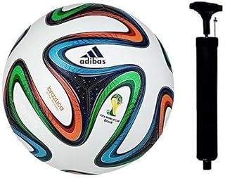 CRAZX Brazuka Football for All Ages Suited for The Grass Fields | PU | Suitable for Grass |Practice Ball | Soccer Ball | f... Price In India