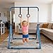 Bighaki808 Gymnastics Bars Kids Training Bars for Home, Folding Horizontal Bars with Adjustable Height Expandable Gymnastics Equipment Junior Kip Bar for Girls & Boys (Blue)