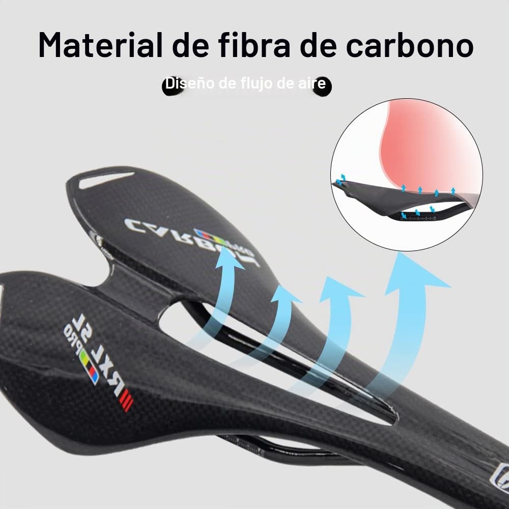 RXL SL MTB sillin Amortiguador sillín Bici Carretera sillin Bicicleta Carretera Carbono sillin Bicicleta montaña sillines de Bicicleta de montaña sillin Confort sillín de Carbono Bicicleta
