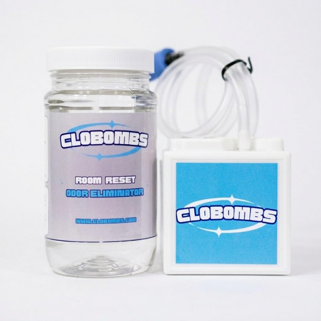 Amazon.com: Clobombs Odor Eliminator for Home - Advanced Chlorine Dioxide  Odor Removal Kit Neutralizes Smoke, Pet Urine, Mildew & Skunk in 1 Hour
