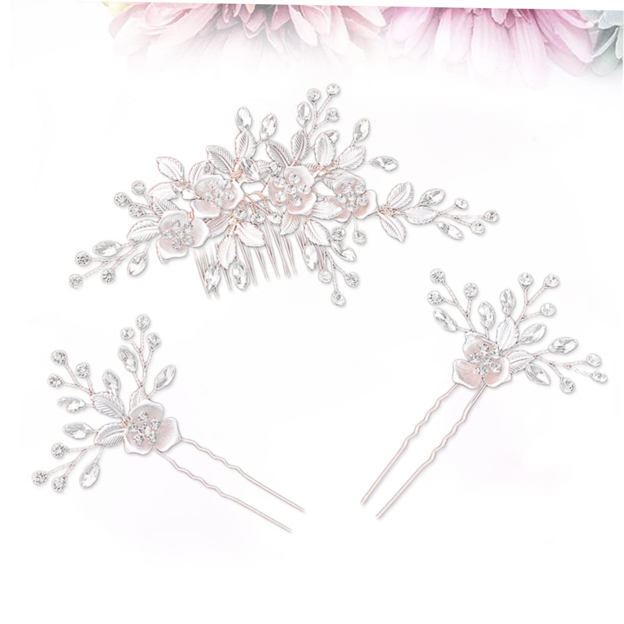 ABOOFAN 9pezzi Pettini Per e Accessori Per Matrimonio e Cerimonie Headdress Per e Ragazze
