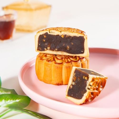 正宗広式月餅 南瓜?泥核桃月? 125g|中華スイーツ 伝統お菓子 お土産 mooncake 月? 中元ギフト 中秋 (1個)