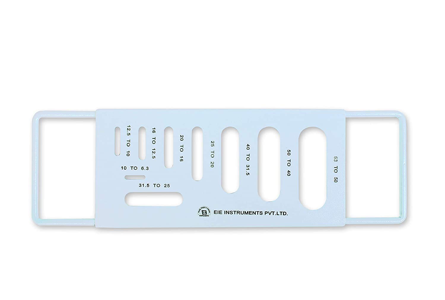 EIE Instruments Flakiness gauge-M.S. powder coated, Compliance with IS : 2386 (PART-1)
