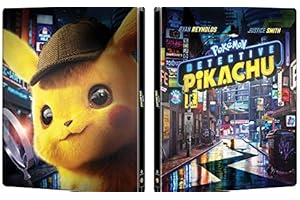 Pokémon Detective Pikachu Steelbook 4K Ultra HD Blu-ray/Blu-ray