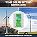 Wind Solar Control Controller 12 Volt Hybrid 8000W Wind-Turbine & 6000W Solars Panel Charge for Off Grid Systems(12v/24v/48v,1000w Wind+1000w Light)