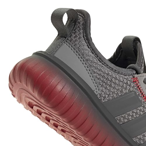 adidas Unisex-Kids Kaptir 4.0, Grey/Grey/Better Scarlet, 11 - image 6