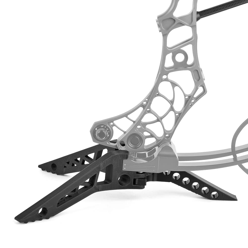 wolfman Compound Bogenständer, Dreieckiger Bogenständer, Flexible Beine, Engage Limb Legs