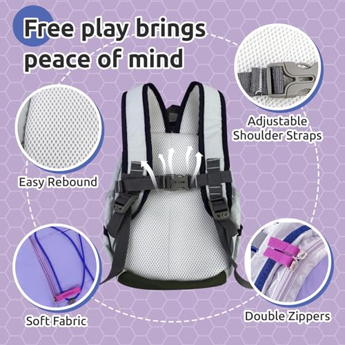 Mochila pequeña ligera de 4L para senderismo 8 pulgadas miniatura 4