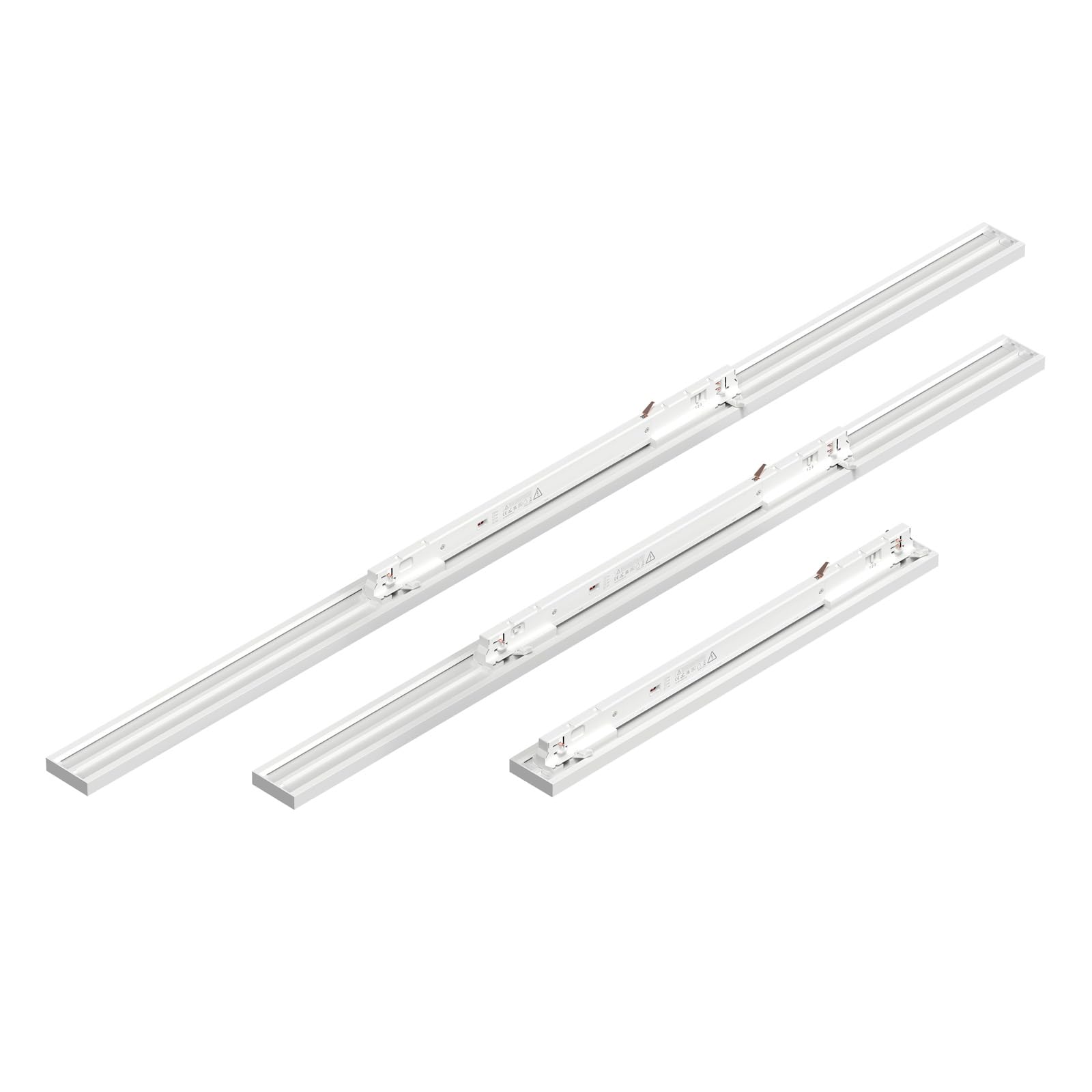 Mextronic 3-Phasen-LED-Linearleuchte für Stromschienen 3 Phasen Linearleuchte LW-590 150CM Warmweiß 830 9500 Lumen