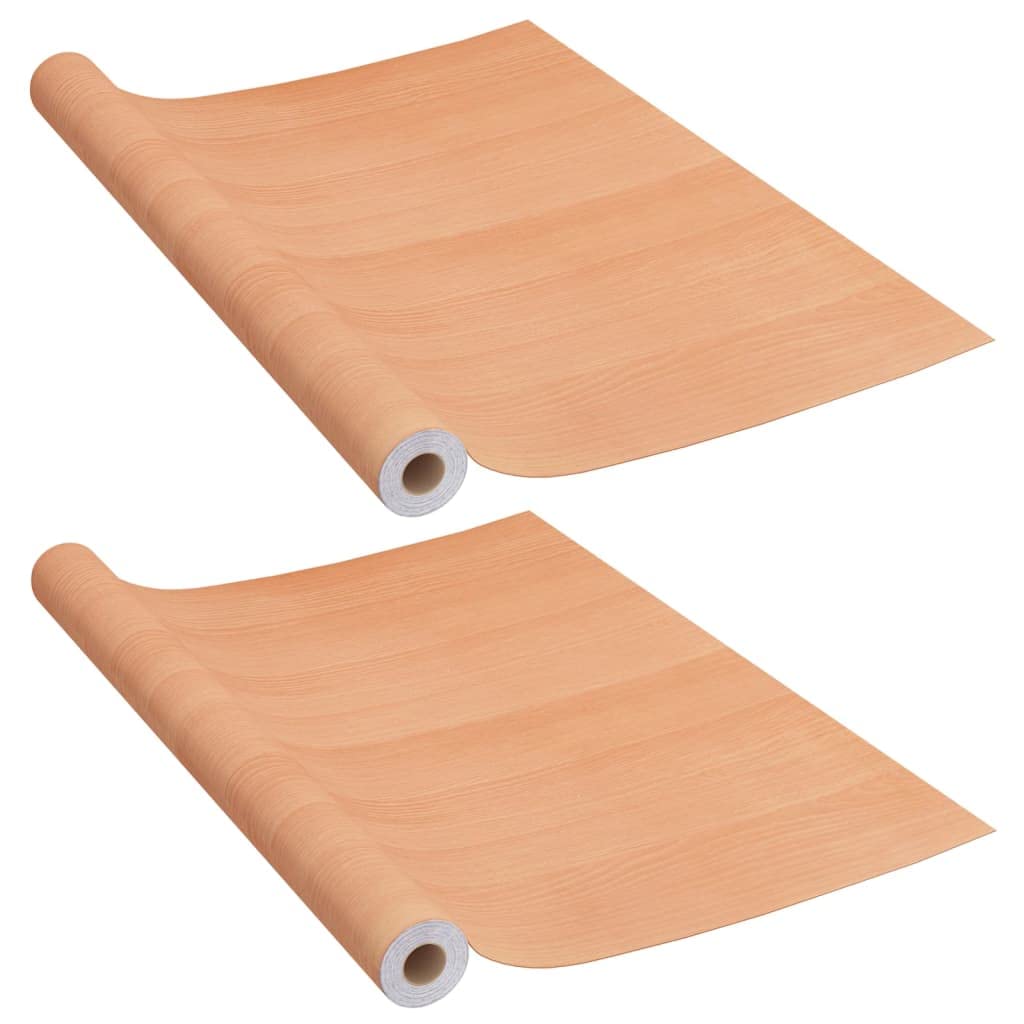 Vidaxl Grain Self-Adhesive Furniture Film Japanese Oak 500X90 Cm Pvc