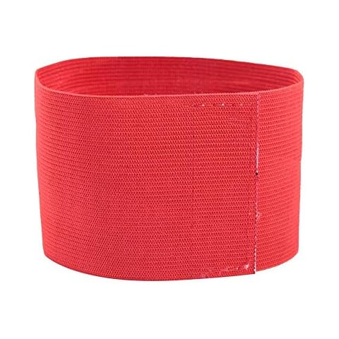 VGEBY1 Team Sport Armband, Adjustable Soccer Armband Captain Armband Player Bands(red) Cover