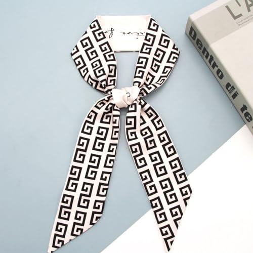 5 Pack Purse Scarf Set, Polyester Scarf for Bags Head Scarves for Handbag Handle Scarf Band Hair Neck Scarf for Women Fashion Gifts Decor,233