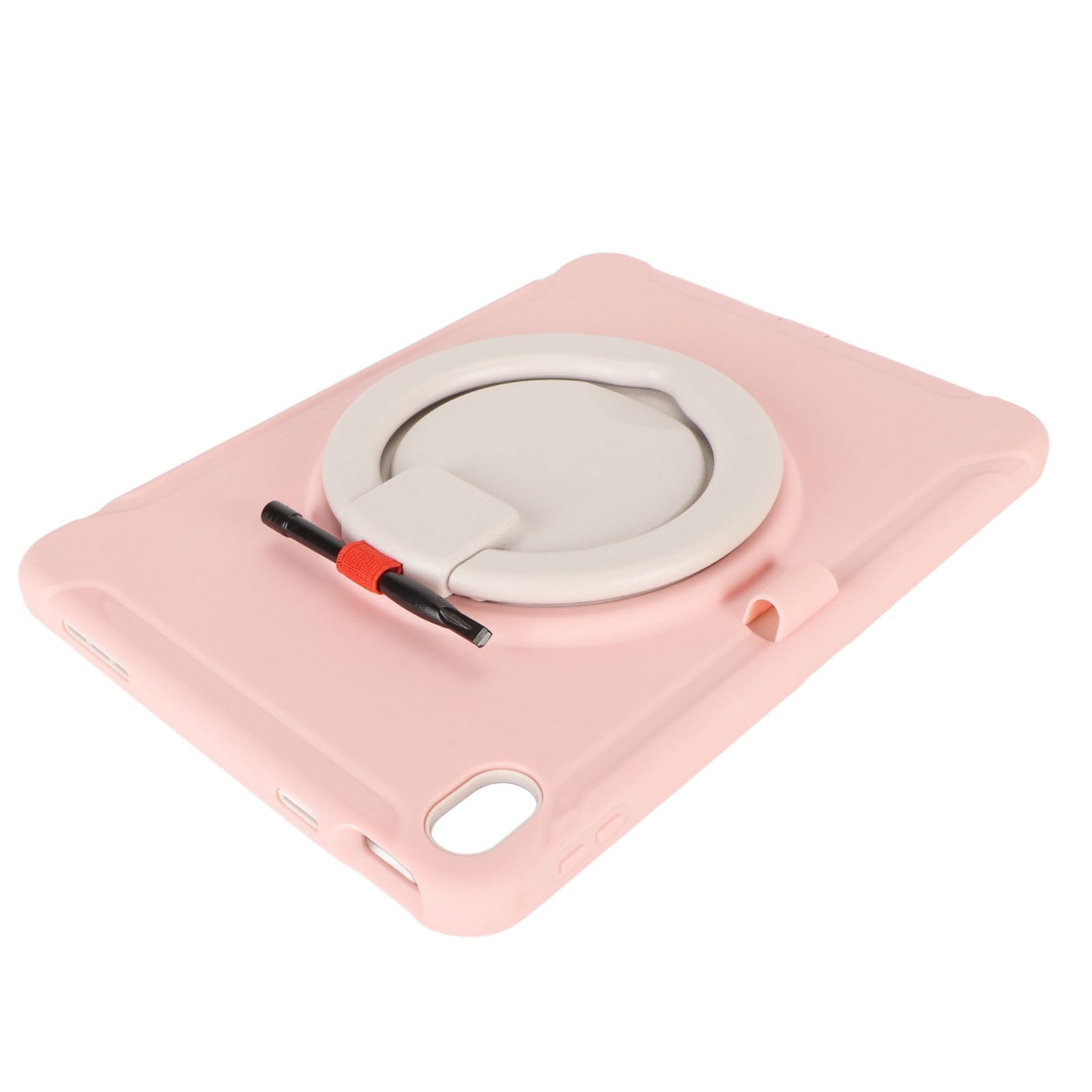 Jiawu Custodia Tablet Cover Protettiva Antiurto Rosa per Tablet IOS 10 Generazione 2022 con Supporto Penna per Bambini e Adulti