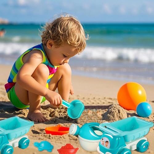 Jouets d'été d'éveil : kit de plage 29 pièces pour stimuler l'imagination des petits - 3
