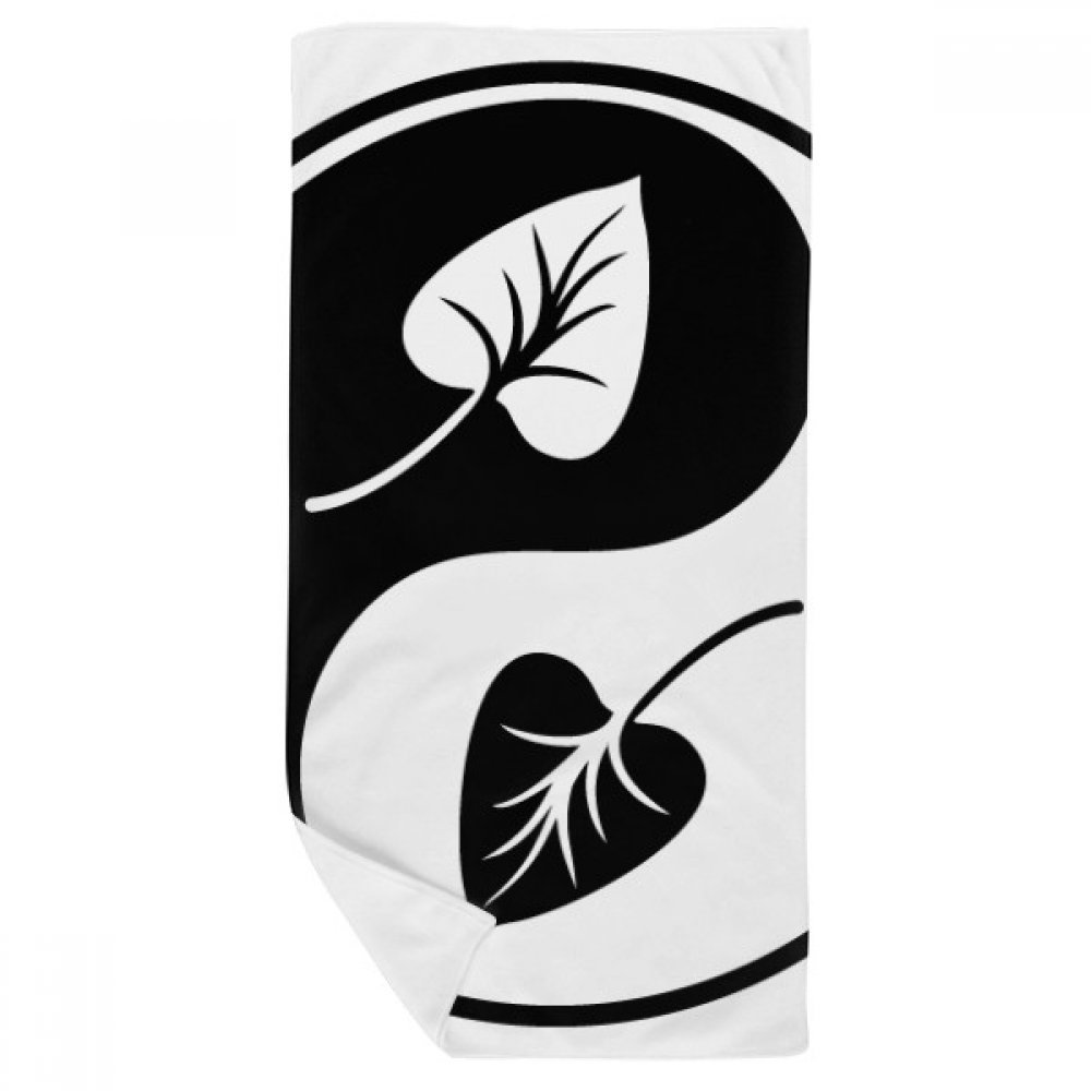 Serviette bouddhiste douce Yin-Yang pour vos séances de yoga, méditation et spa à la maison