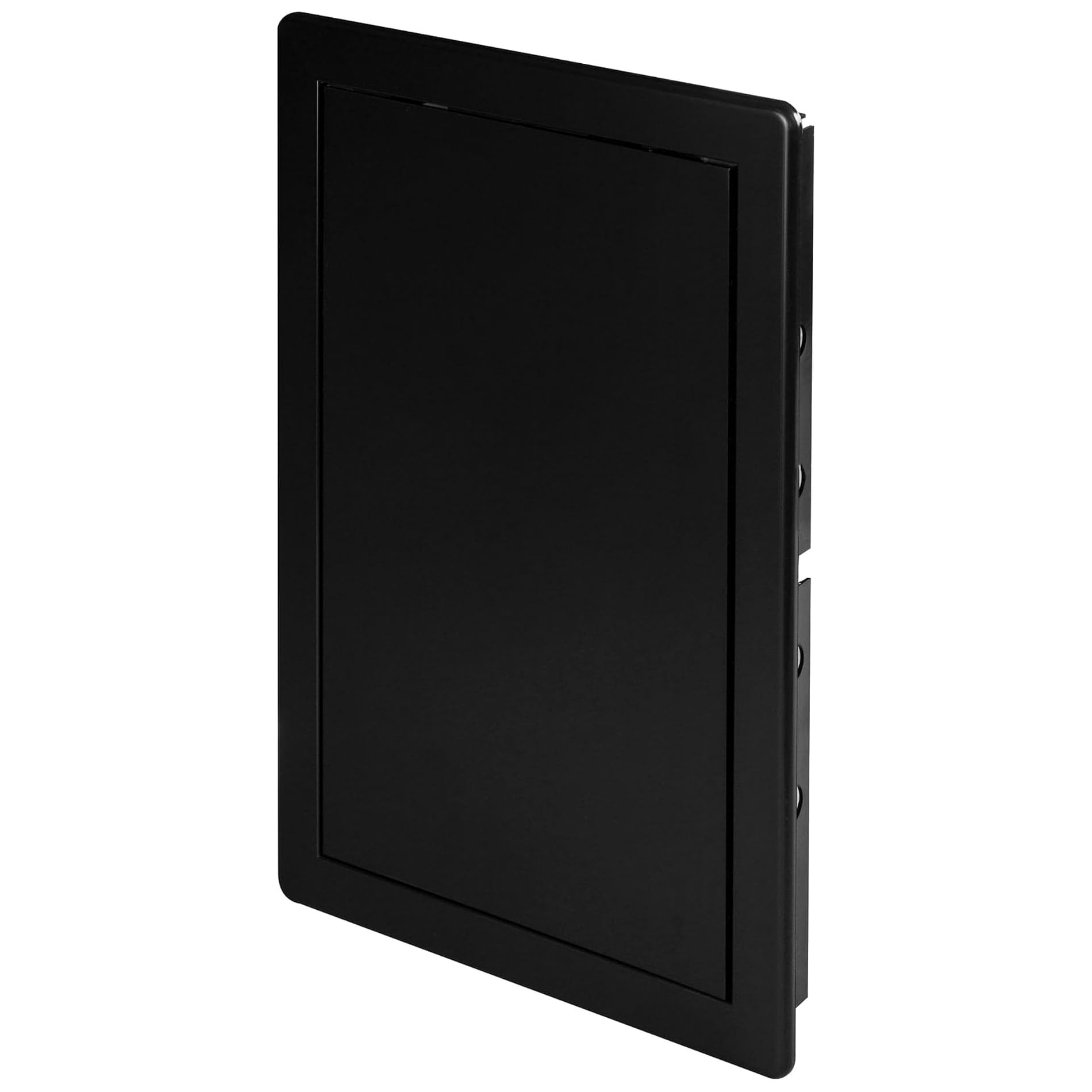 Black Access Panel, 200 mm x 300 mm Revision Door, Gas Water Electricity Service Inspection Hatch Cover, Tough and Durable ABS Plastic, Resistant to Chemical Agents and Temperature