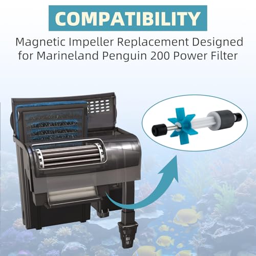 Image of PRIM200B 200b Impeller Assembly for Marineland Penguin 200 Filter