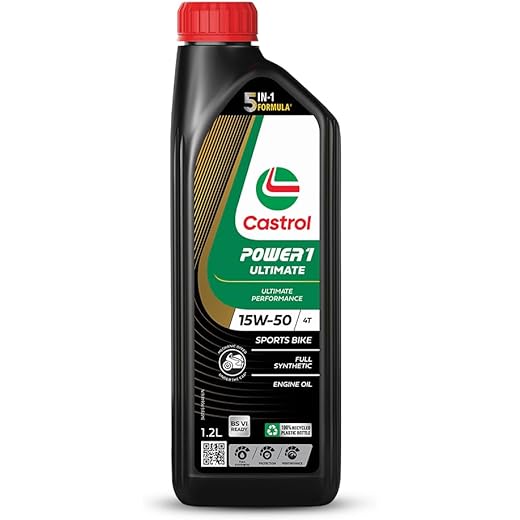 Castrol POWER1 ULTIMATE 15W-50 Engine Oil 2L 2 L