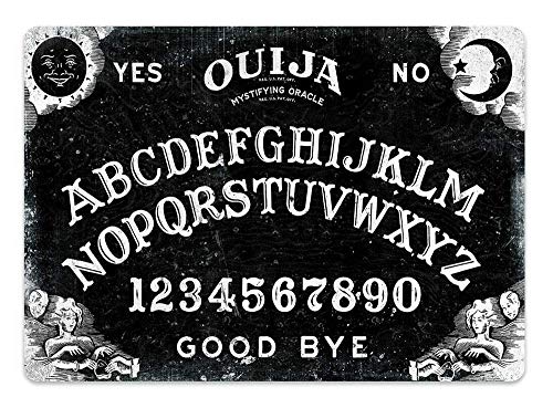 Hunnry Ouija Board Poster Póster De Pared Metal Vintage Placa Cartel Decorativas Estaño Signo Vendimia Plaque por Bar Café Hogar Restaurante Dormitorio