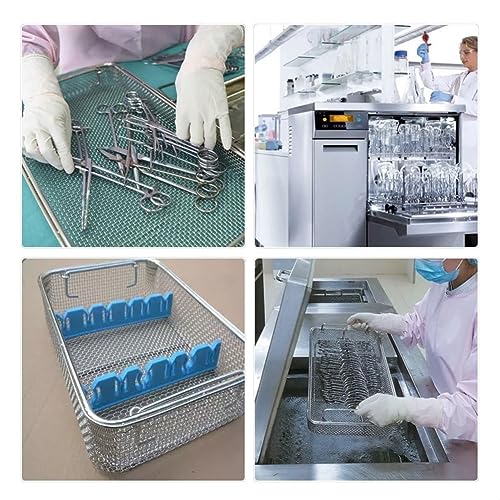 Cestello perforato dell'acciaio inossidabile 304, vassoio di sterilizzazione della maglia di 4mm per gli strumenti chirurgici
