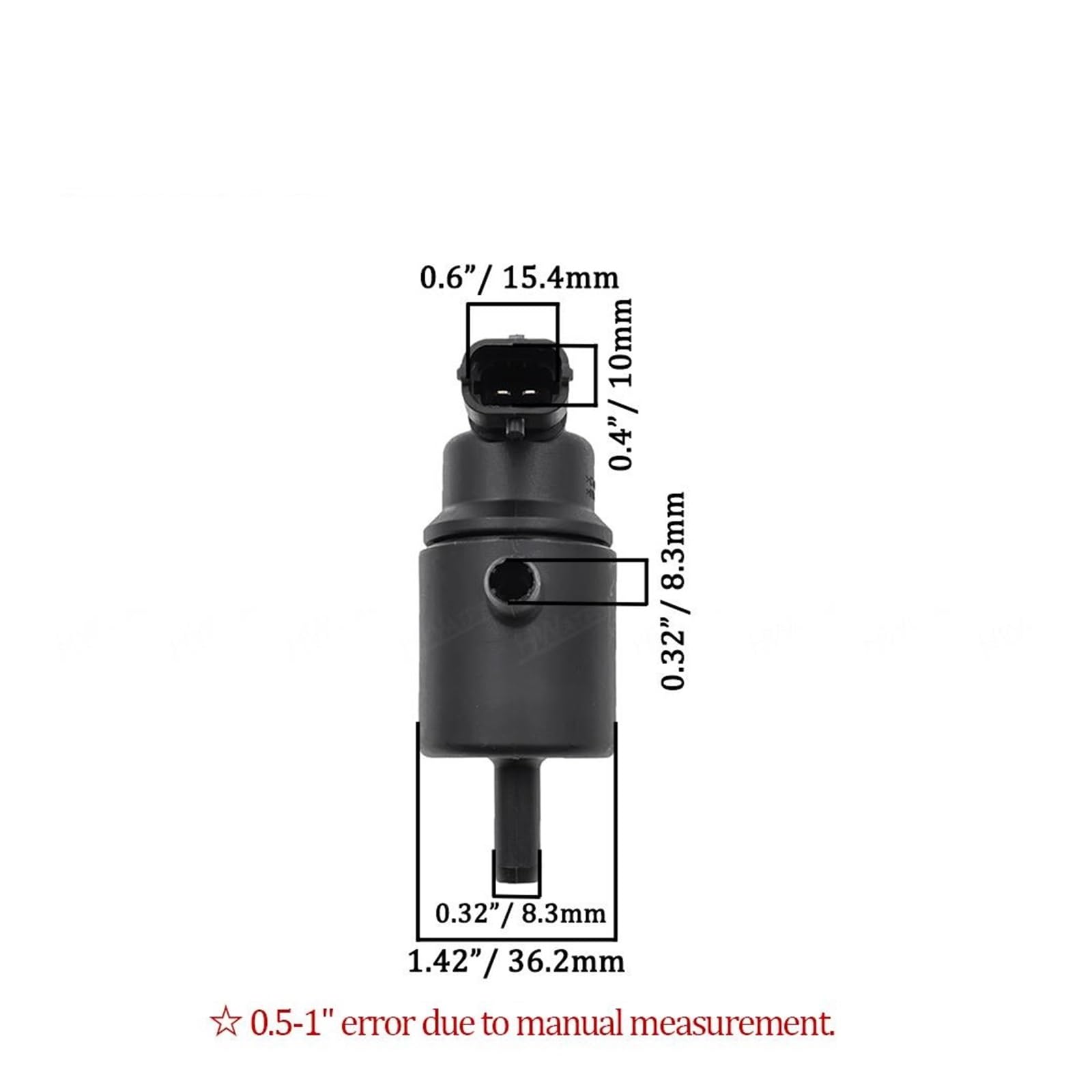 Valve Vapor Purge Solenoid,Fit For Hyundai, Accent Elantra GENESIS, Kona Sonata Veloster/Kia Soul Forte Optima wymiana zaworu pompy próżniowej hamulca