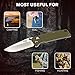 Firebird GANZO F7601 Pocket Folding Knife 440C Stainless Steel Blade G-10 Anti-Slip Handle with Clip Hunting Gear Fishing Camping Folder Outdoor EDC Knife (Green)