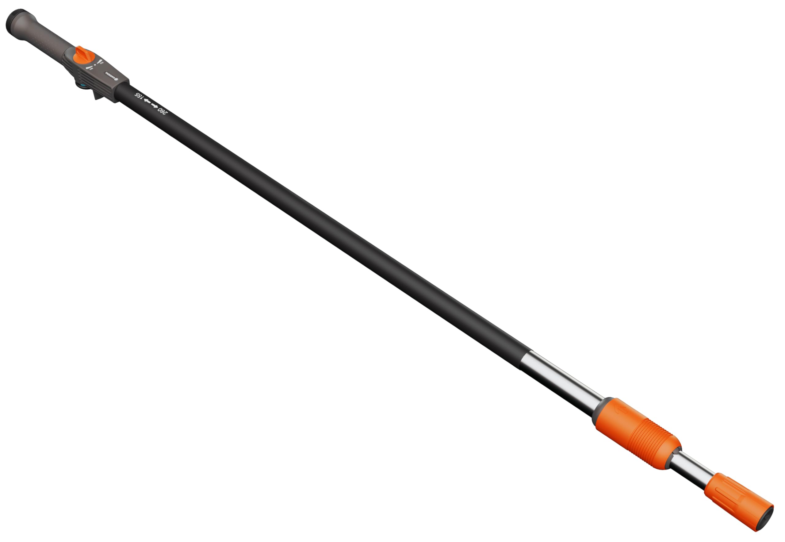 Gardena Mango Telescópico M - XL: Mango de Limpieza Conductor de Agua 155-260 cm, Aluminio, para Zonas alejadas, Original Gardena System (18804-20)