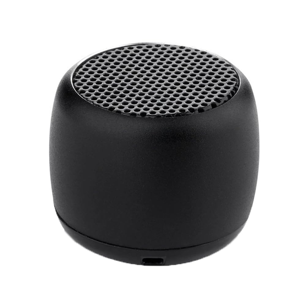 Mini Bluetooth Speaker subwoofer Small Steel Cannon Outdoor Portable Speaker Black