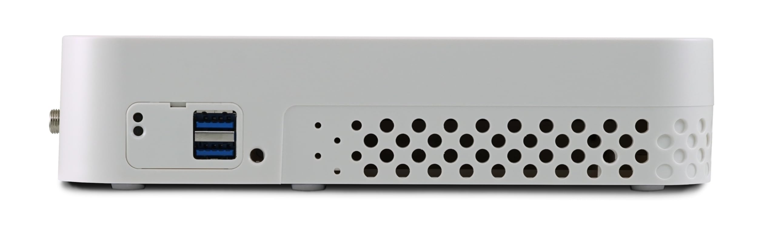 Netgate 6100 BASE - PfSense+ Security Gateway - Firewall VPN Router - 2x 10 GbE SFP+ Ports - 2x 1 GbE Combo Ports (RJ45/SFP) 4x 2.5 Gbps Ports - EU Power Adapter - Firewall Professionale - - NGFW