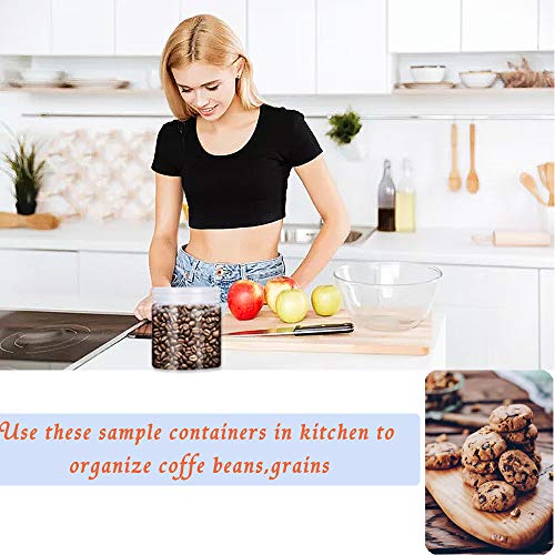 20 Pack 4oz Round Plastic Jars with Lids Empty Clear Slime Containers,Wide-Mouth Refillable Storage Containers for… - Image 7