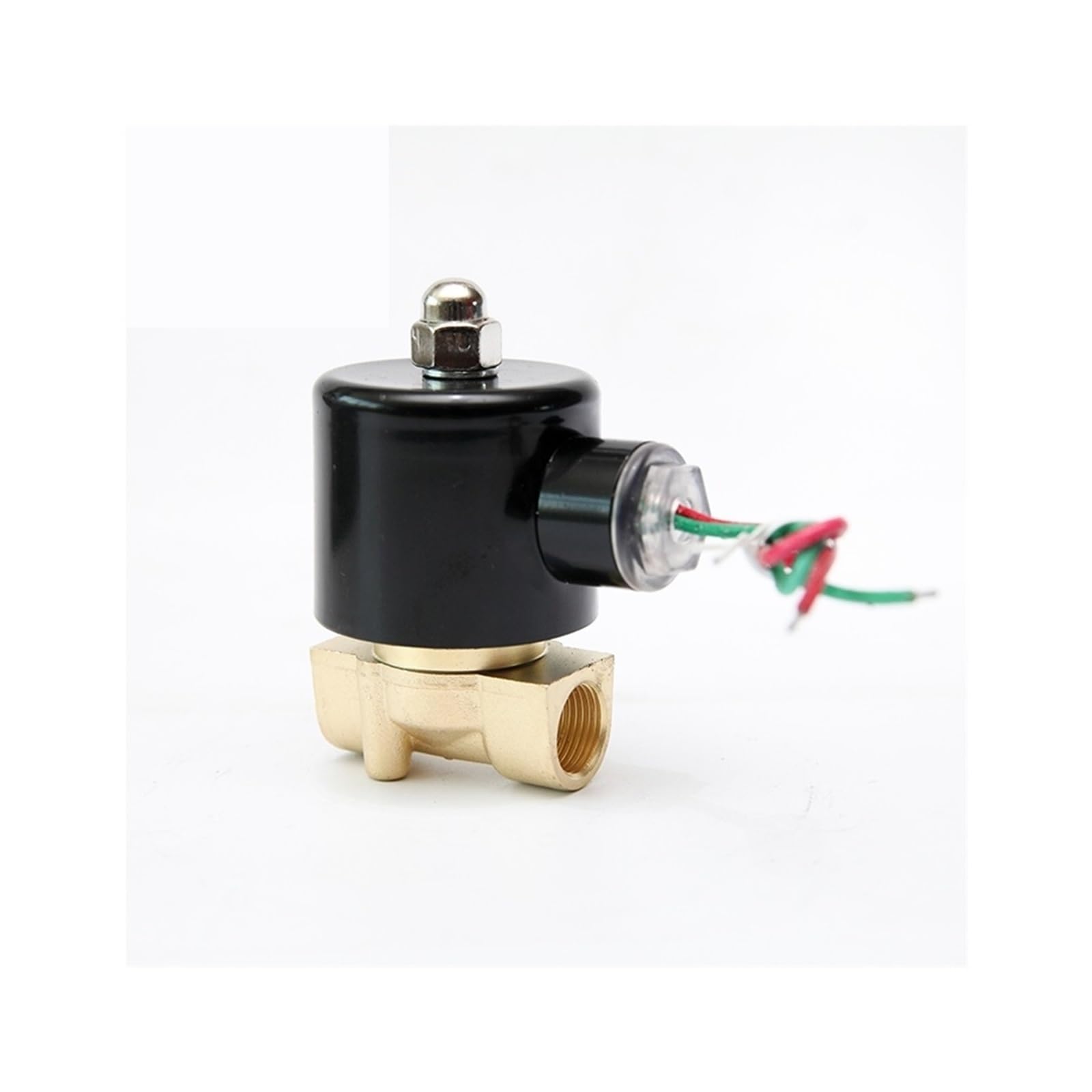 WQGQPXOB 1/4" 1/2" 1" 2" Normally Closed Brass High Temperature 120 Degree 220VAC 110VAC 24VDC 12VDC 24VAC(Npt-240vac)