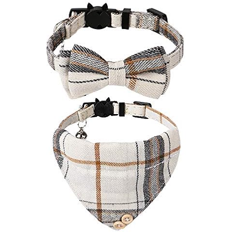 Faleela Cat Collar Bandana Bells Set Cover