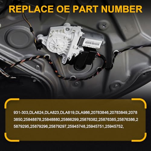 Image of ASAPE Power Door Latch Lock Actuator Front Left Driver Side for 2007-2009 for Chevy Silverado Tahoe Suburban Avalanche, for GMC Sierra Yukon, for Cadillac Escalade Door Lock Replace# 931-303,25876382