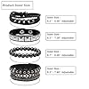 Eigso PU Leather Punk Rock Concert Outfits for Wom... #5