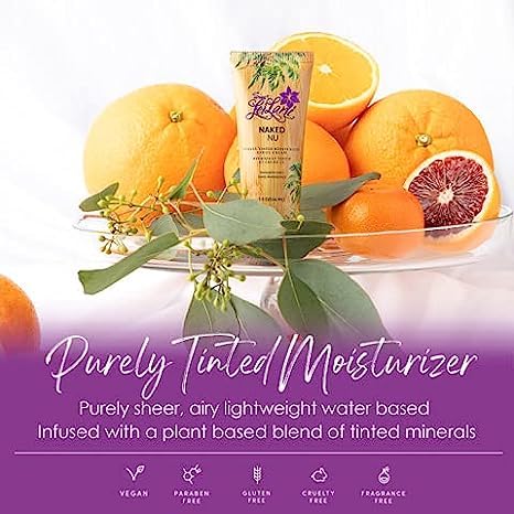 Miniatura 8 de SWEET LEILANI Crema hidratante puramente tintada para la cara, protector solar tintado a base de minerales para la cara con vitaminas esenciales,