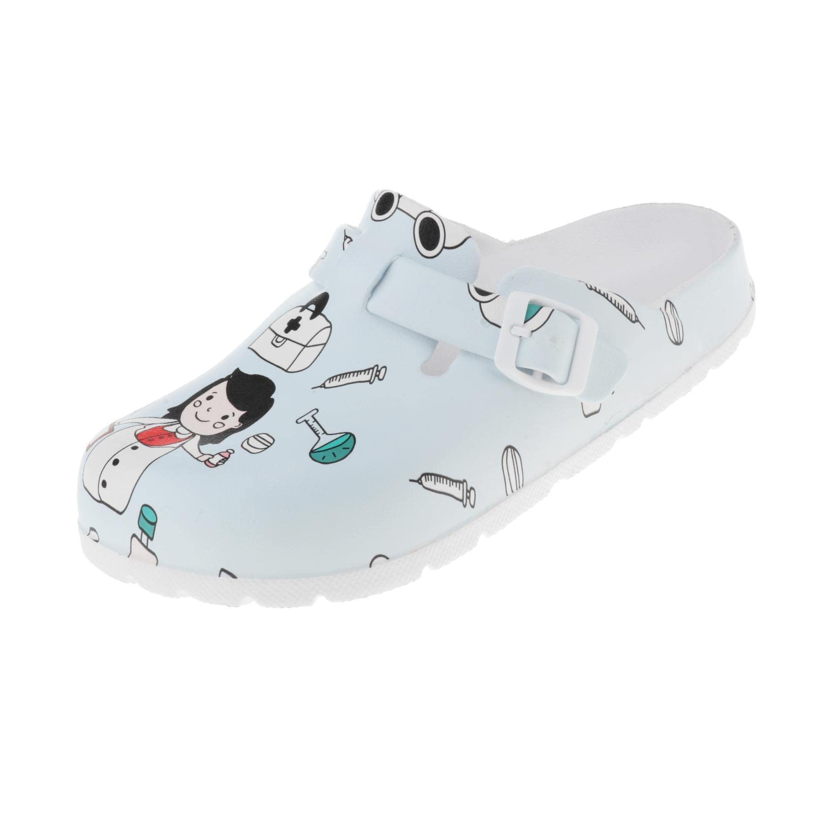 atorse ATORSE™ Clog Mules Slipper Nursing Summer Beach Sandals Women Nurse Shoes 40 41-picture-53
