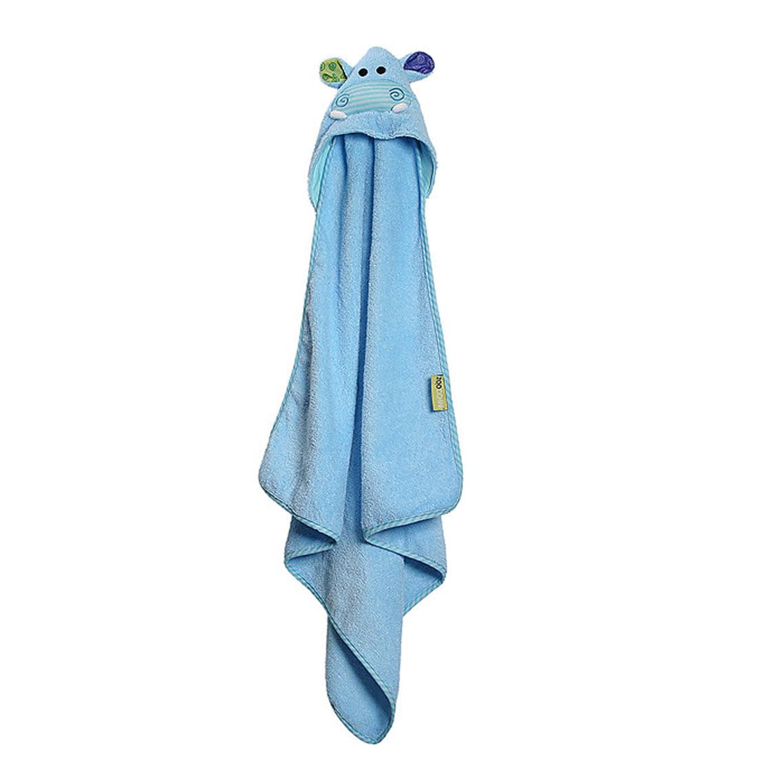 Zoocchini Asciugamano con cappuccio - Asciugamano con cappuccio baby 100% cotone