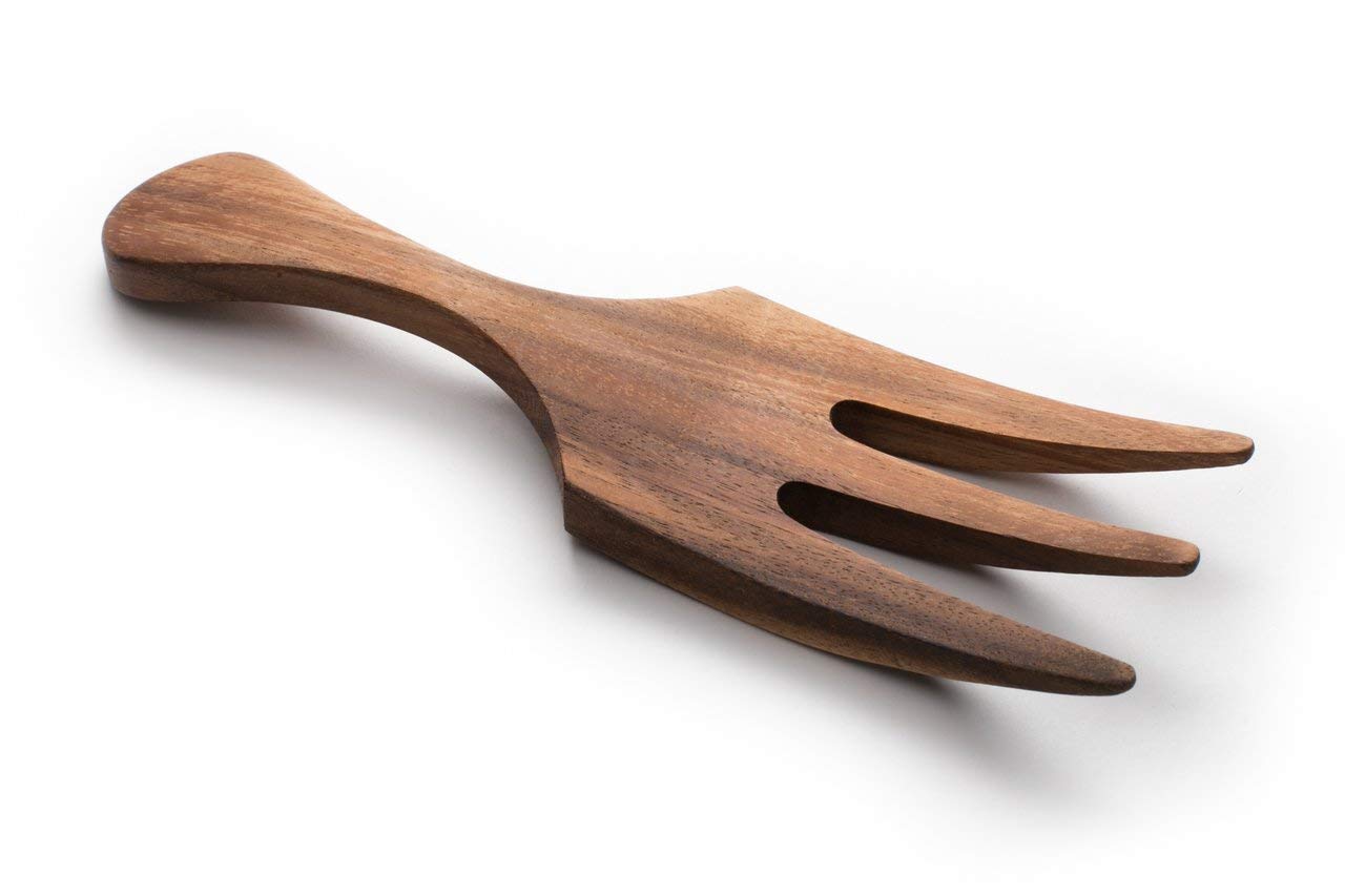 Acacia Wood Salad Servers - Farmhouse Style -3 Acacia Wood Salad Servers - Farmhouse Style -3
