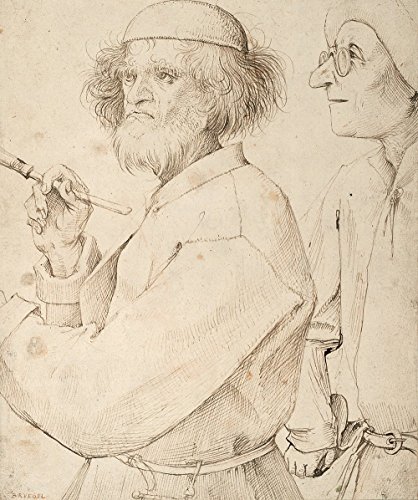 Spiffing Prints Pieter Bruegel The Elder   The Painter and The Buyer 1565   Large   Matte Print