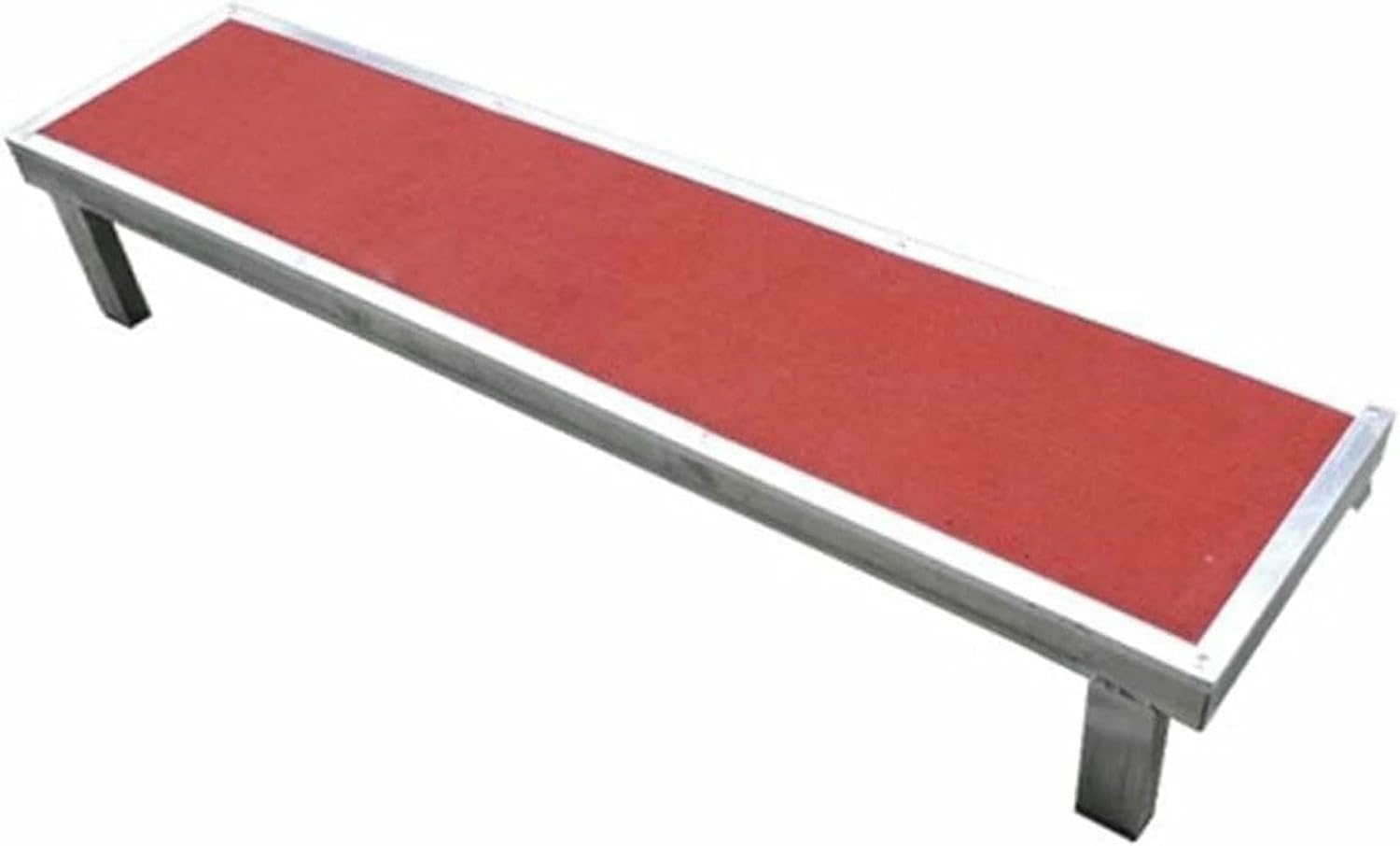 Portable Choir Risers Step, 1 2 3-Tier Adjustable Anti-Slip Choral Platform, Commercial Choral Stair Treads for Group Shots Schools Churches