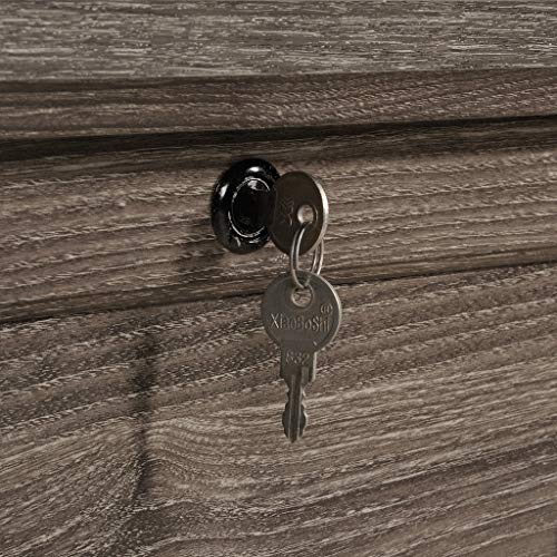 Sauder Hammond Lateral File, L: 32.87" X W: 20.55" X H: 30.00", Emery Oak Finish #TOP4