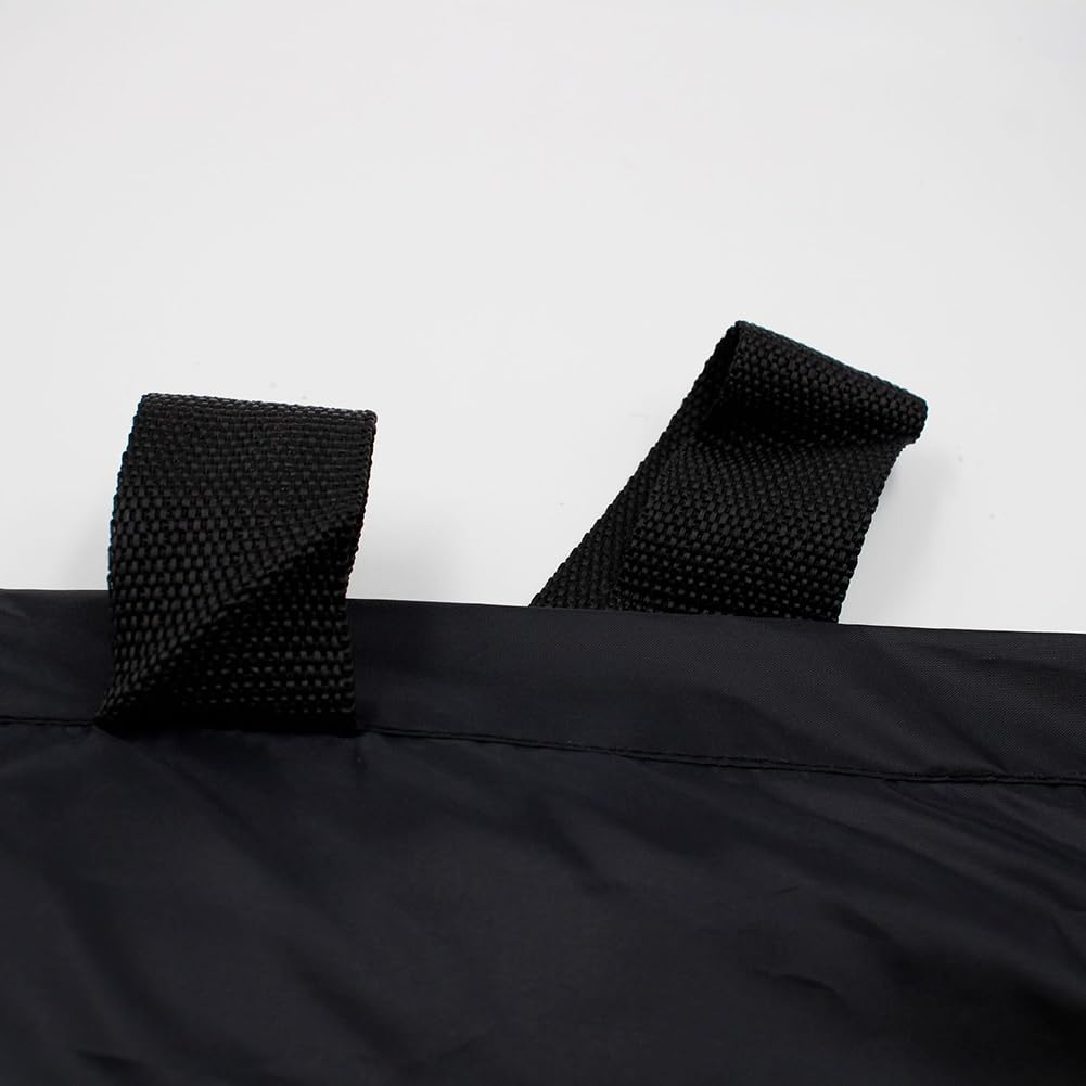 Bolsa de almacenamiento para tienda de campaña al aire libre, bolsa de lona impermeable con cuerda ajustable, doble asa para toldo de cenador, 3 x 3 m, 3 x 4,5 m, 3 x 6 m (S 140 x 34 x 34 cm)