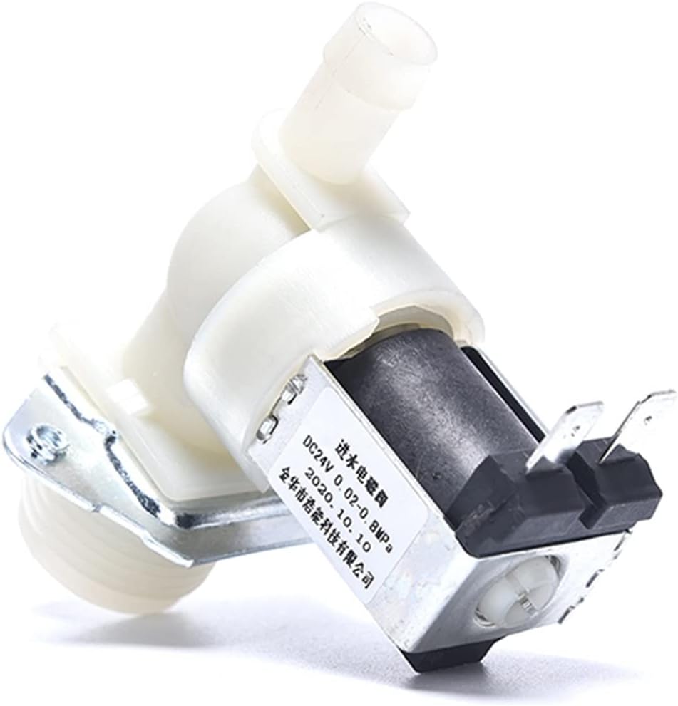 DC12V AC220V Plastic Water Electromagnetic Valve Normally Closed Water Drain Valve Electric Water Inlet Solenoid(12V)