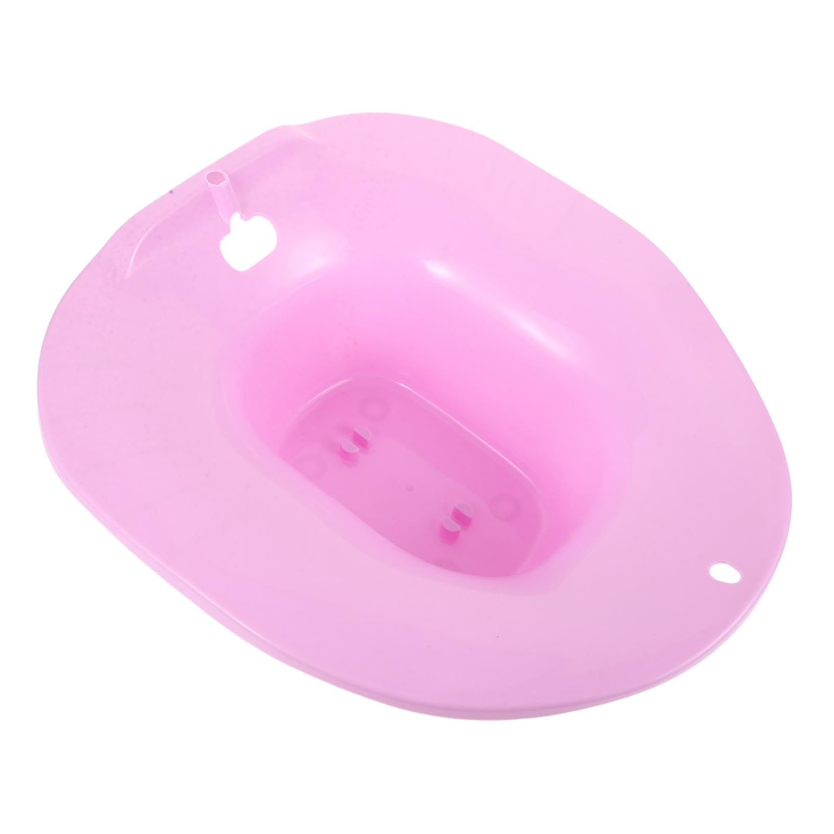 KOMBIUDA Plastic Sitz Bath Basin for Postpartum Care Relief Pregnant Women Elderly Large Deep Smooth Easy to Clean