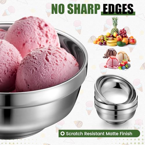 Set de 8 Tazones de Acero Inoxidable 34 oz miniatura 4