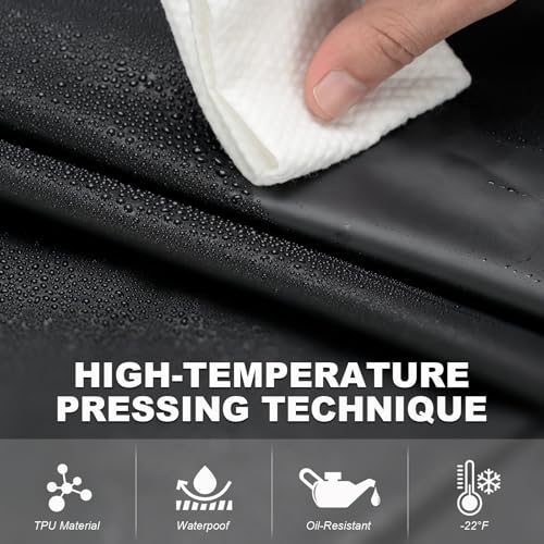 ELEBOX Waterproof Apron Smock with Long Sleeves, Safety lab Apron Work Uniform, Chemical Resistance Anti-Tear Apron for Dishwashing, Butchering & Dog Grooming by ELEBOX - Image 9