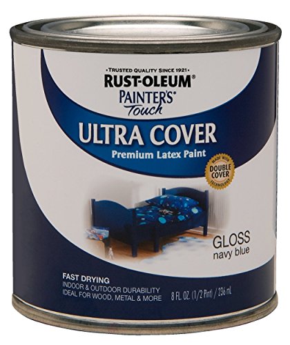 Rust-Oleum 1922730 Painter's Touch Brush Enamel Paint, 8 Fl Oz