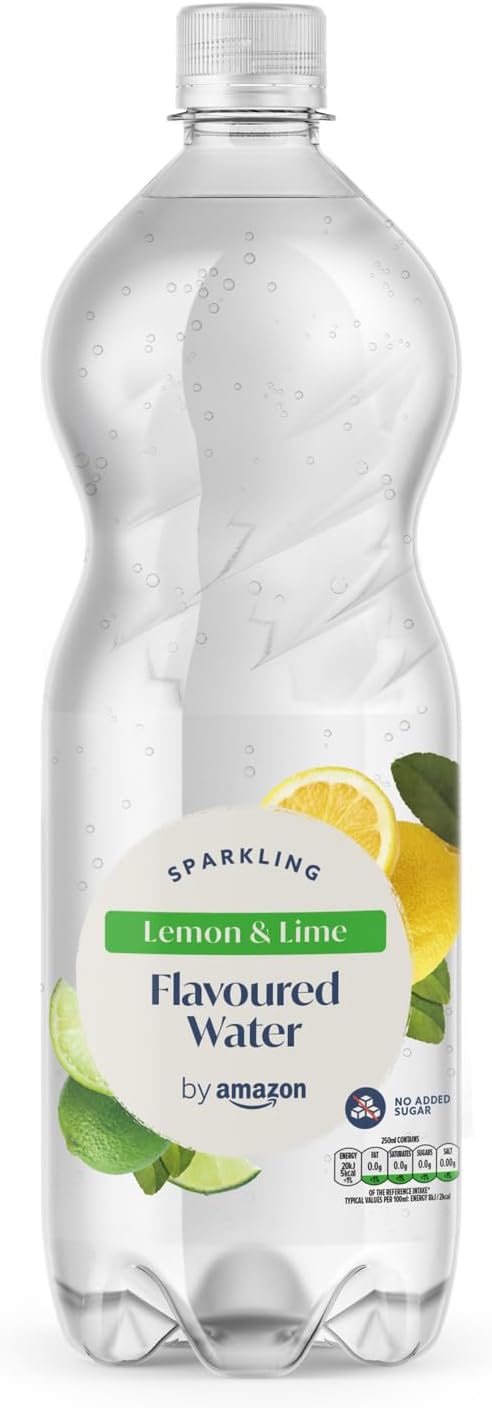 by Amazon Lemon & Lime Flavoured Sparkling Water, 1L